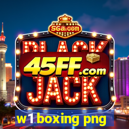w1 boxing png